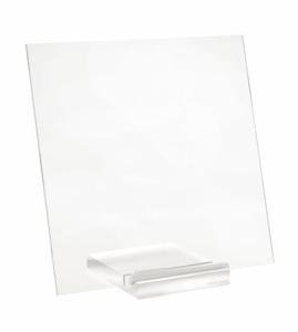 Clear Acrylic Dry Erase Board with Stand