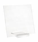 Clear Acrylic Dry Erase Board with Stand