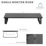 VIVO 24" Monitor and Laptop Stand, Black