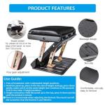 Adjustable Ergonomic Foot Rest for Office or Gaming