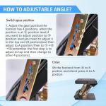 Adjustable Ergonomic Foot Rest for Office or Gaming