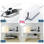 Cable Management Box Set for Desk or TV
