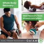 Gaiam Dual-Sided Hand Massage Roller Tool