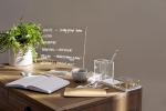 Clear Acrylic Dry Erase Board with Stand