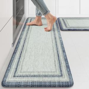KIMODE Non-Skid Anti-Fatigue Comfort Mat Set