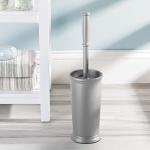 Compact Toilet Bowl Brush with Stylish Holder
