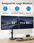 Dual Monitor Stand for 32-inch Screens