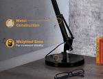 Bostitch Swing Arm Desk Lamp with LED Bulb
