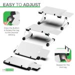 Ergonomic Adjustable Keyboard Tray with Wrist Support