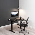 VIVO Adjustable Stand Up Desk with Black Frame