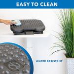 Adjustable Ergonomic Under Desk Footrest with Massager