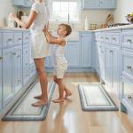 KIMODE Non-Skid Anti-Fatigue Comfort Mat Set