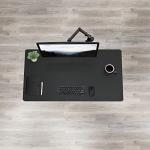 VIVO Adjustable Stand Up Desk with Black Frame