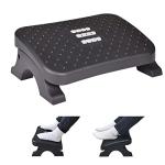 Ergonomic Under Desk Footrest with Massage Rollers