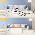 Cable Management Box Set with 122 Clips