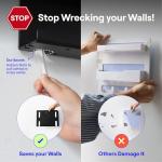 Floating Bedside Shelf Organizer - Black