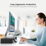 Pibcuny SDD-116 Home Office Desk Setup