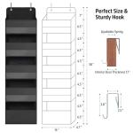 Over-Door Organizer with 5 Large Pockets