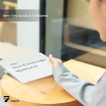 Mini Glass Dry Erase Board with Easel Stand