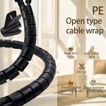 Fanoshon Cable Management Sleeve for Desk Cords