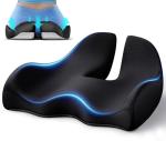 Ergonomic Memory Foam Seat Cushion for Comfort