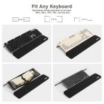 MAXECHO Acrylic Keyboard Riser with Wrist Support