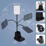 LED Desk Lamp with Wireless Charger and Pen Holder