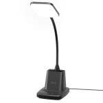 LED Desk Lamp with Wireless Charger and Pen Holder
