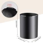 Vaydeer Round Metal Pen Holder for Desk