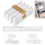 CeeVian 8-Piece Adjustable Drawer Organizer Set