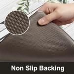 KIMODE Anti-Fatigue Farmhouse Kitchen Mats - 2PCS