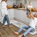 KIMODE Anti-Fatigue Farmhouse Kitchen Mats - 2PCS
