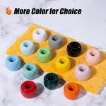 Mini Ceramic Toothbrush Holder Set - Yellow