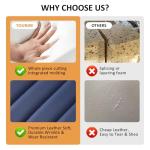 Navy Blue Armless Rolling Office Chair with Comfort