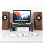 EVOOMI 2 Pack Monitor Stand with Cable Ties