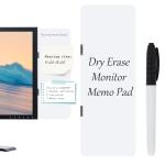 Magnetic Dry Erase Memo Board for Monitors