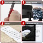 Magnetic Dry Erase Memo Board for Monitors