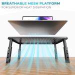 Adjustable Metal Monitor Stand for Home Office Setups