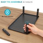 Adjustable Metal Monitor Stand for Home Office Setups