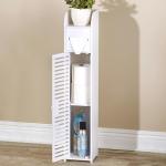 Slim Standing Storage Cabinet for Home Office