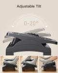 Adjustable Ergonomic Foot Rest with Massage Texture
