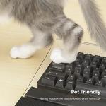 Yikola Adjustable Acrylic Keyboard Riser with Wrist Rest