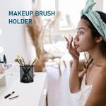 QYH Black Mesh Pen Cup Organizer - 6 Pack