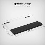 Yikola Adjustable Acrylic Keyboard Riser with Wrist Rest