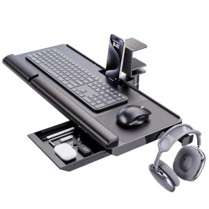 Klearlook Ergonomic Under Desk Keyboard Tray
