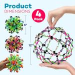 Expandable Breathing Ball Sphere Stress Reliever Toys