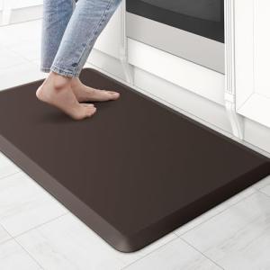 Cushioned Anti-Fatigue Standing Desk Mat - Chocolate