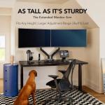 Dual Monitor Stand with USB & Height Adjustment