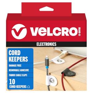 Velcro Cable Clips, 30-Pack for Instant Organization