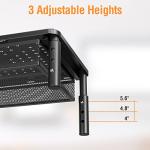 ELIVED Adjustable Monitor Stand with Drawer - 2 Pack